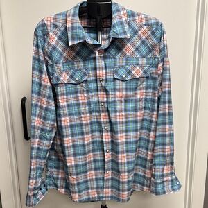 Stio Men’s Eddy LS Shirt XL EUC